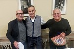 Da sinistra Giuseppe Ruzza, Michele Marton, Luciano Genovese Da sinistra Giuseppe Ruzza, Michele Marton, Luciano Genovese